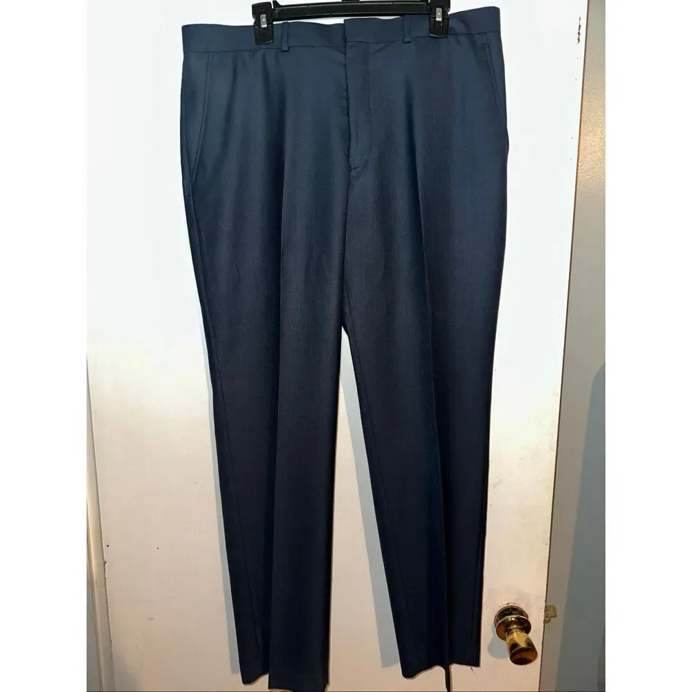 Kenneth Cole New York Mens Two Piece Suit Blazer Size 41L Pants Size 36 x 30.5 B